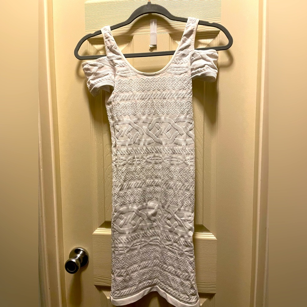 Bebe White Mini Dress